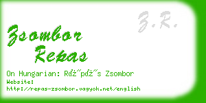 zsombor repas business card